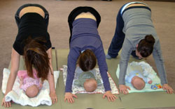 Mom and Baby Yoga
